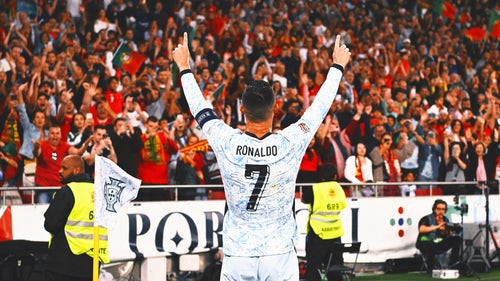 CRISTIANO RONALDO Trending Image: Cristiano Ronaldo scores his 900th career goal in Portugal's Nations League match