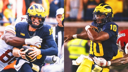 MICHIGAN WOLVERINES Trending Image: Michigan QB Davis Warren benched, Alex Orji to start vs. USC on Saturday