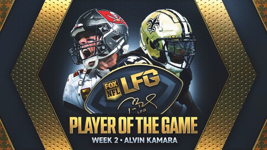 Tom Brady’s LFG Player of the Game for Week 2: Saints RB Alvin Kamara