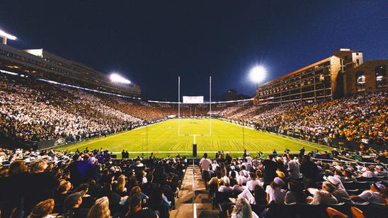 Colorado's Folsom Field damaged by man driving crashed pickup