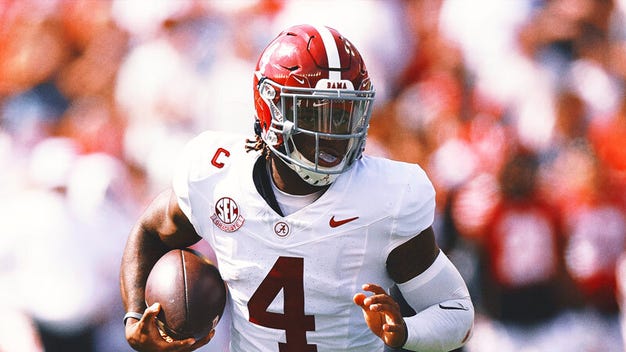 Jalen Milroe leads Alabama to résumé-defining win over Wisconsin; Georgia up next