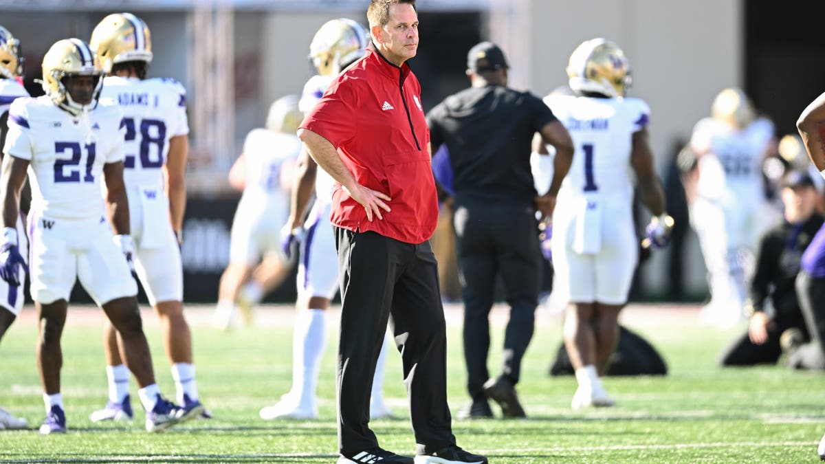 Curt Cignetti helped Indiana improve to 8-0 with its over Washington. (Photo by James Black/Icon Sportswire via Getty Images)