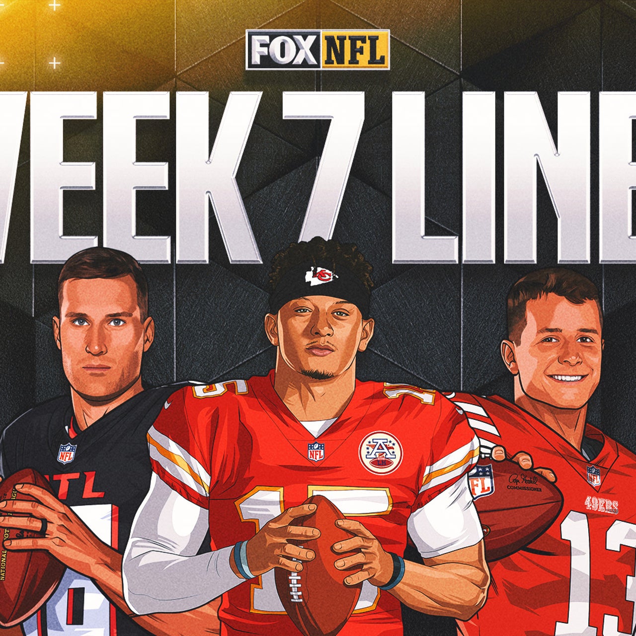 2024 NFL odds Week 7 Lines spreads for all 15 games FOX Sports