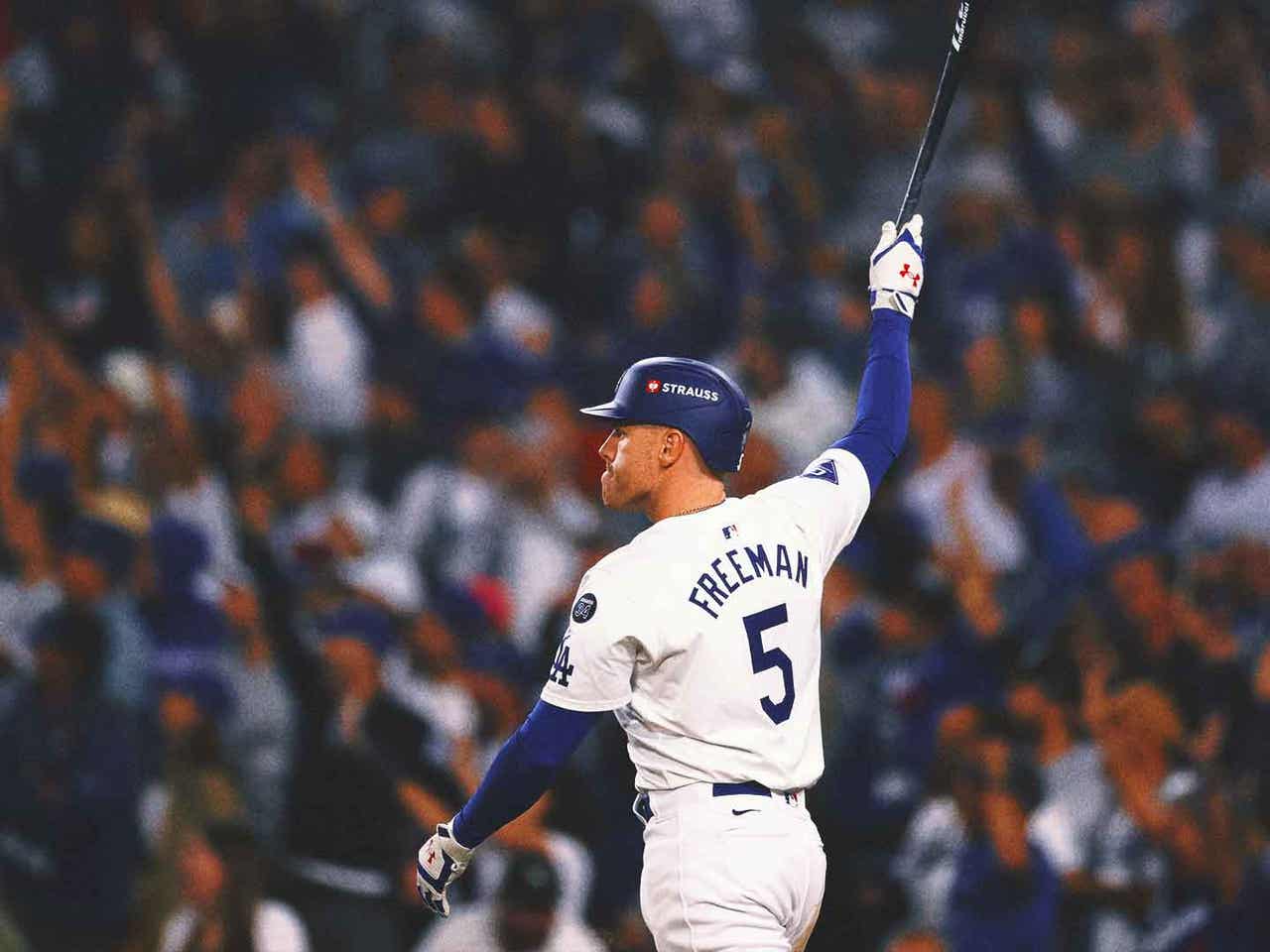 Freddie Freeman homers in record-breaking 6th straight World Series game | FOX Sports