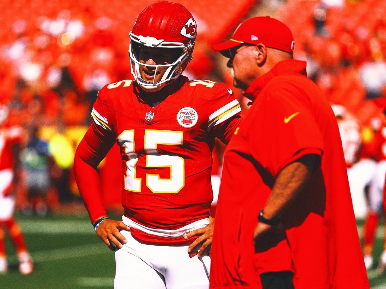 Chiefs coach Andy Reid wants Patrick Mahomes to 'keep firing' amid slump |  FOX Sports