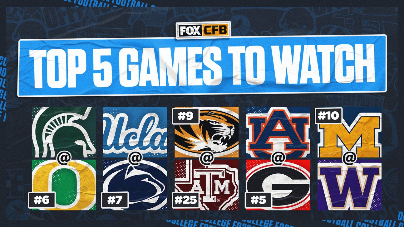 College football Week 6 preview: Five best games to watch this weekend