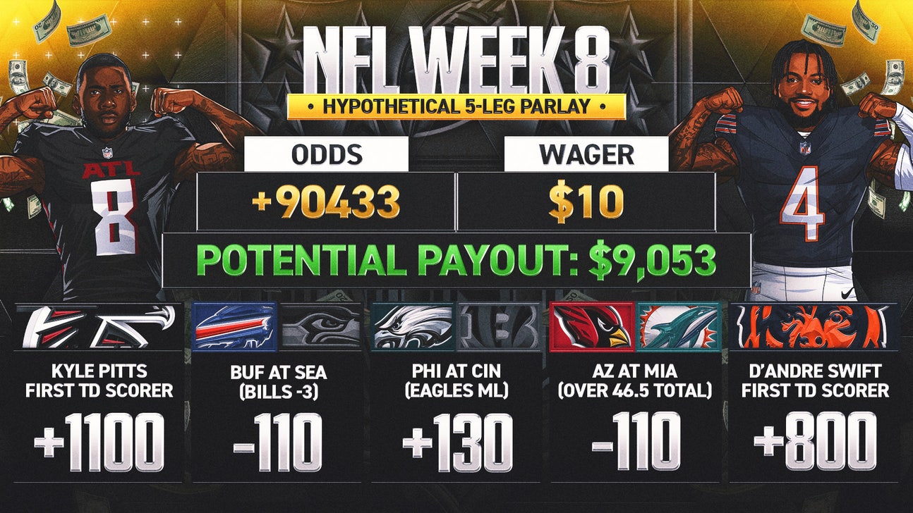 NFL Week 8 odds Woulda Coulda Shoulda parlay five bets that would ve won big FOX Sports