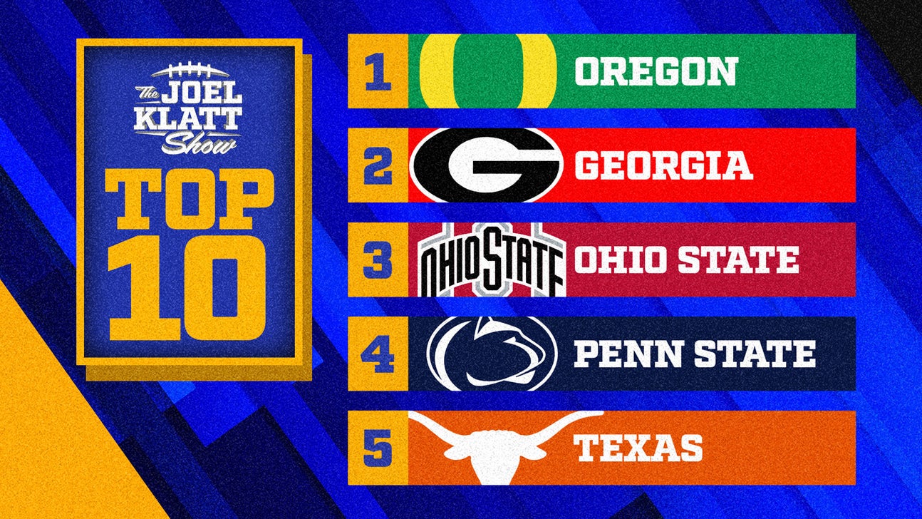 2024 college football rankings Joel Klatt s top 10 teams after Week 8 FOX Sports