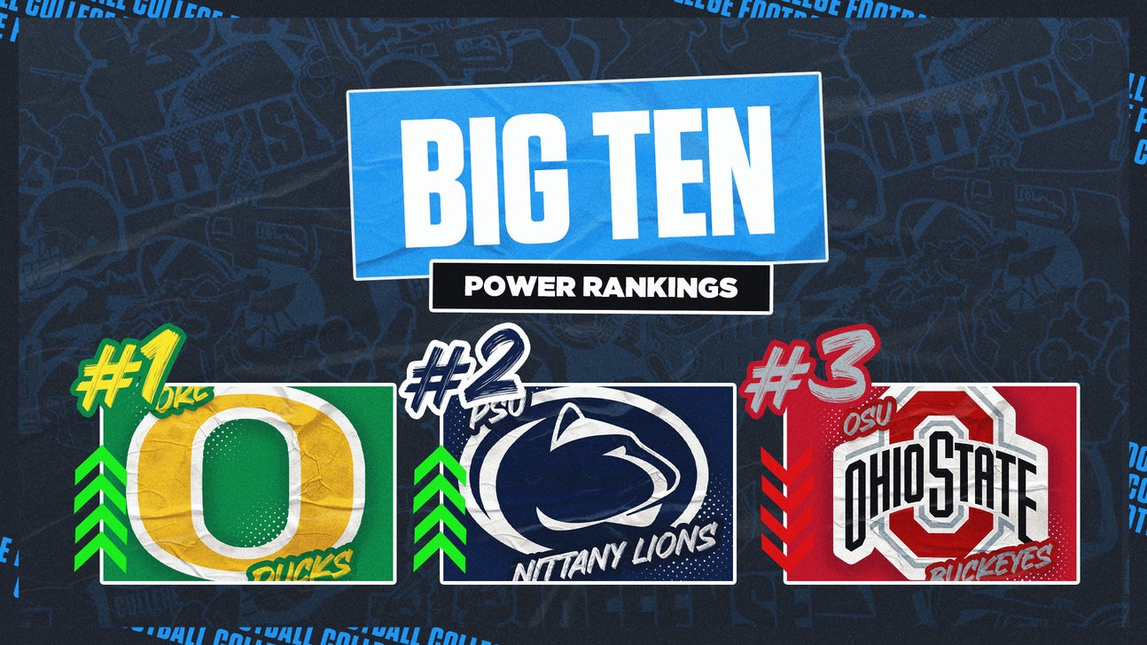2024 Big Ten Power Rankings Oregon reigns supreme, while Ohio State