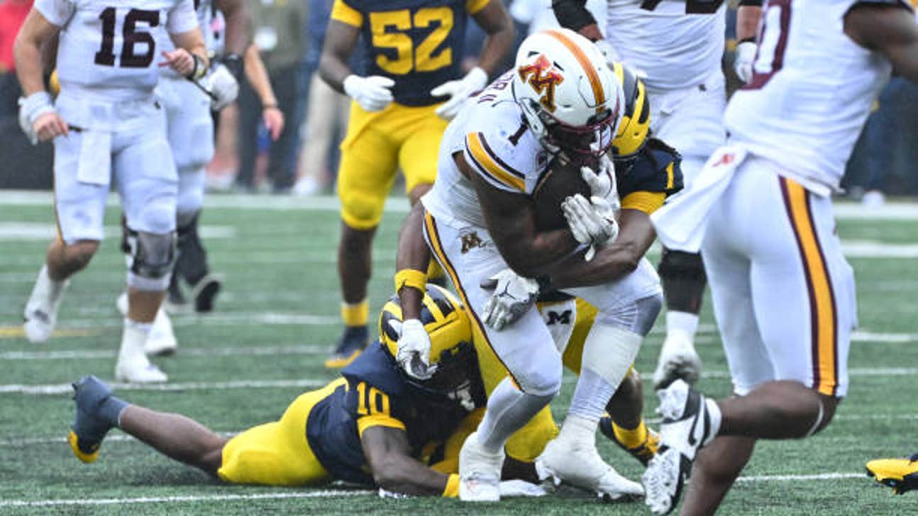 COLLEGE FOOTBALL: SEP 28 Minnesota at Michigan
