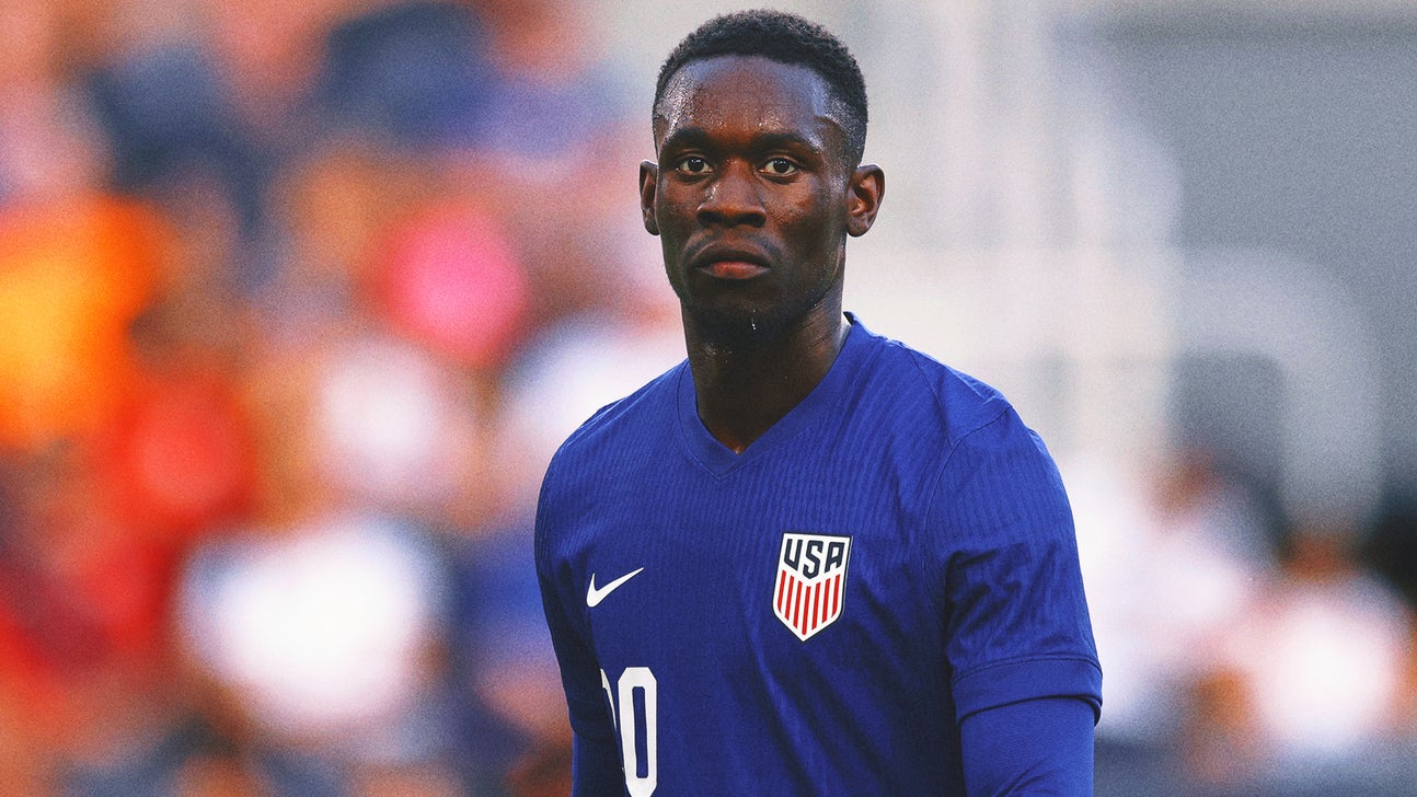 USMNT striker Folarin Balogun sidelined two months with shoulder injury