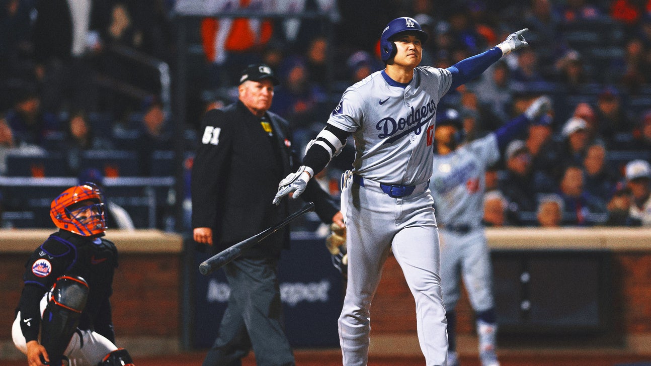 Shohei Ohtani launches homer, helping Dodgers rout Mets 80 in NLCS