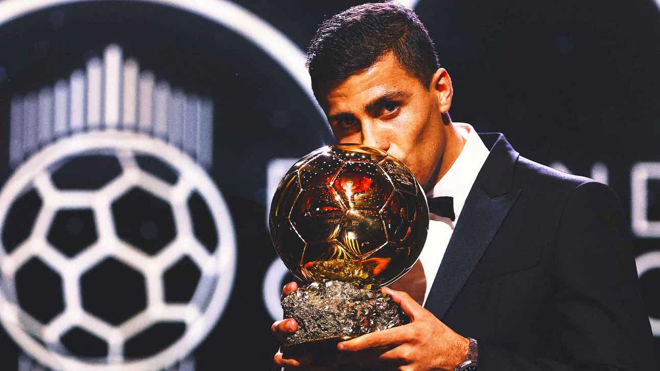 Rodri and Aitana Bonmatí win Ballon d’Or award as Real Madrid snubs ceremony