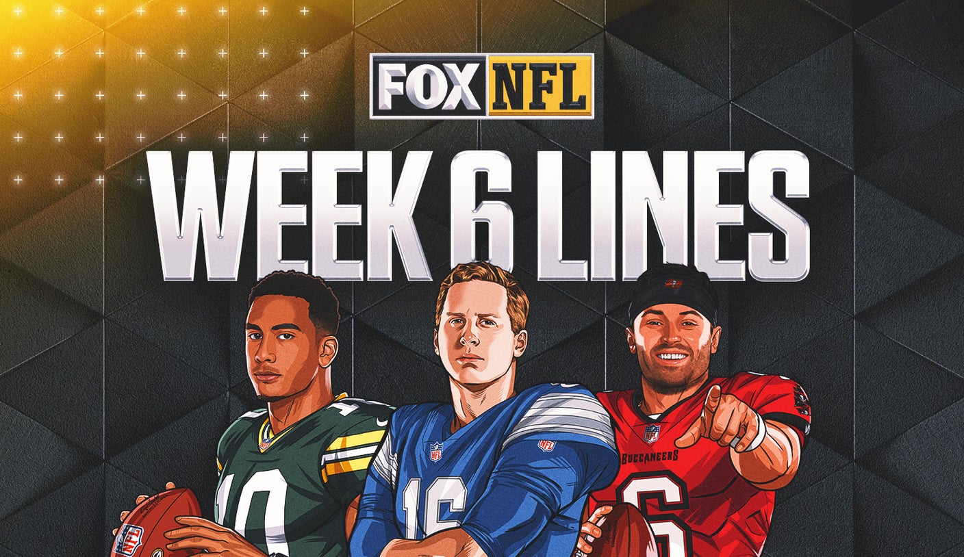 Nfl point spreads week 6 discount