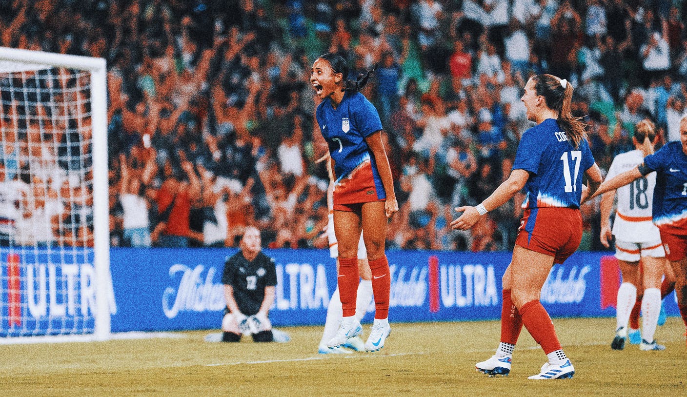 USWNT, uluslararası hazırlık maçında İzlanda'yı 3-1 yenmek için geç iki gol attı