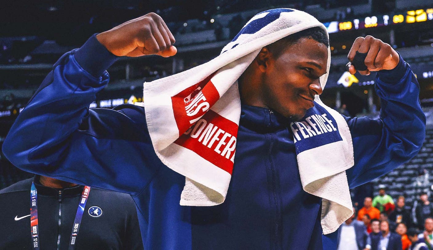 Anthony Edwards says he’ll try football if he wins an NBA title