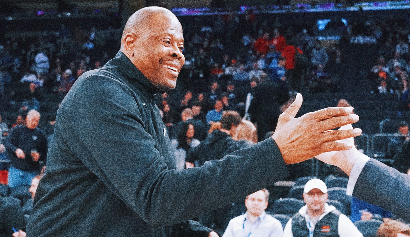 Knicks welcome back basketball legend Patrick Ewing as basketball ambassador