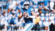 NEXT Trending Image: No. 14 BYU forces 4 turnovers and beats Arizona 41-19 for its best start to a season since 2020
