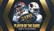 NEXT Trending Image: Tom Brady's LFG Player of the Game for Week 5: Cardinals QB Kyler Murray