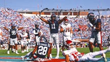 NEXT Trending Image: No. 18 Ole Miss uses big third quarter to beat Oklahoma 26-14