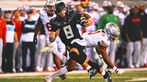 NEXT Trending Image: Dillon Gabriel rallies No. 3 Oregon past No. 2 Ohio State, 32-31