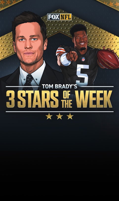 Tom Brady's 3 stars of Week 8, including Browns' Jameis Winston