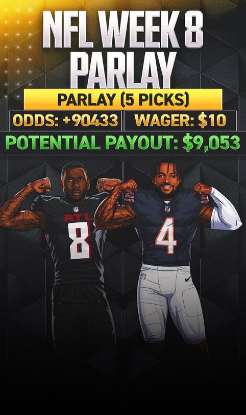NFL Week 8 odds: 'Woulda, Coulda, Shoulda' parlay; five bets that would've won big