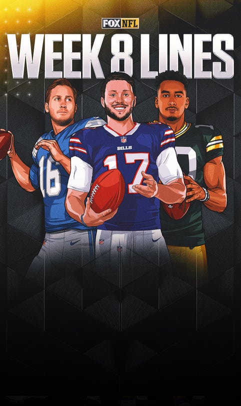 2024 NFL odds Week 8: Lines, spreads for all 16 games