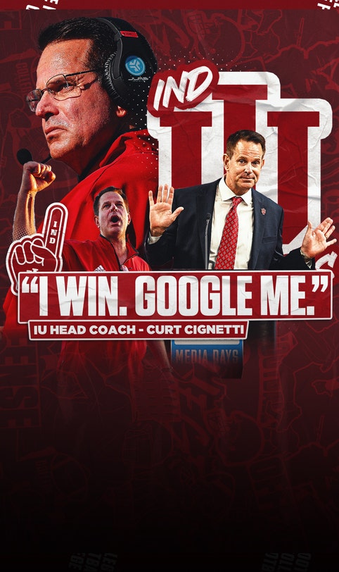 How the unapologetically brash Curt Cignetti has turned Indiana football into a winner