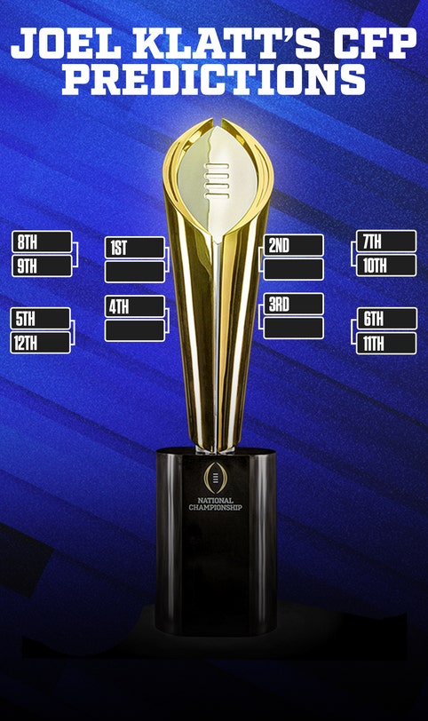 College Football Playoff predictions: Joel Klatt's projected field, 27 teams in the mix