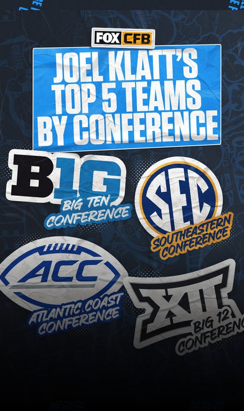 Joel Klatt's top 5 college football teams in each power conference