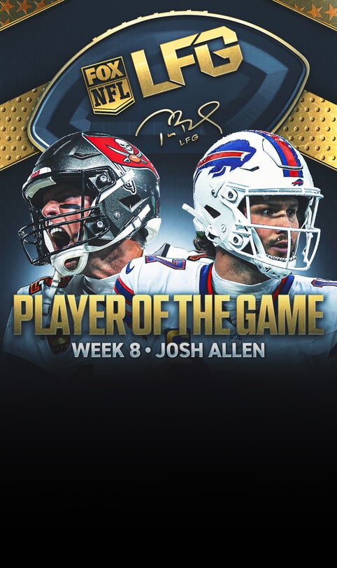 Tom Brady's LFG Player of the Game for Week 8: Bills QB Josh Allen
