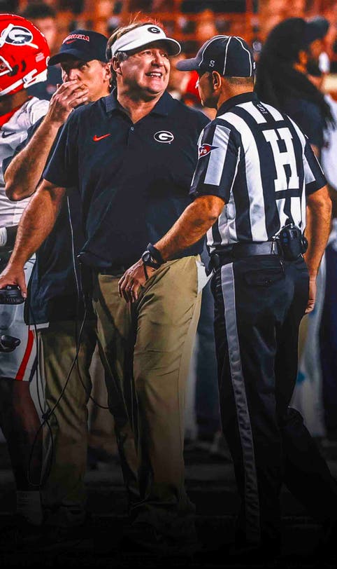 Kirby Smart: Refs set precedent by changing call after fans toss trash on field