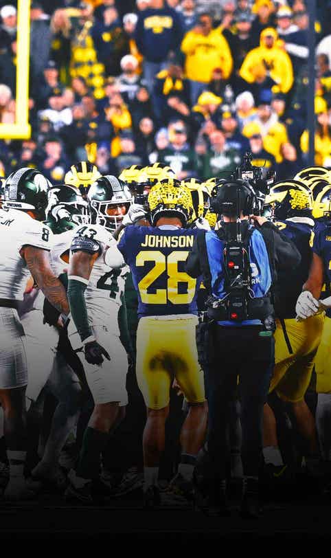 Michigan State AD asks Big Ten to investigate postgame scuffle with Michigan