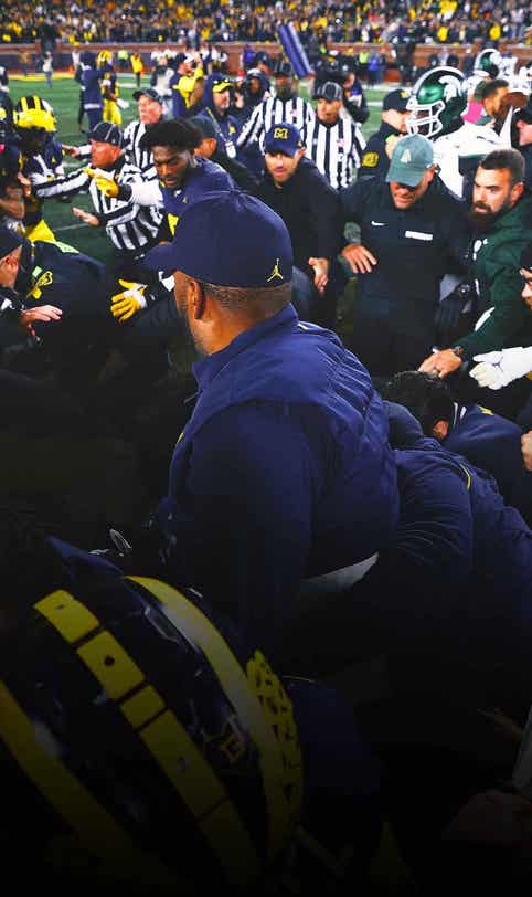 Big Ten taking no disciplinary action for skirmish at end of Michigan vs. Michigan State