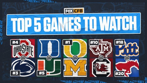 COLLEGE FOOTBALL Trending Image: College football Week 10 preview: Five best games to watch this weekend