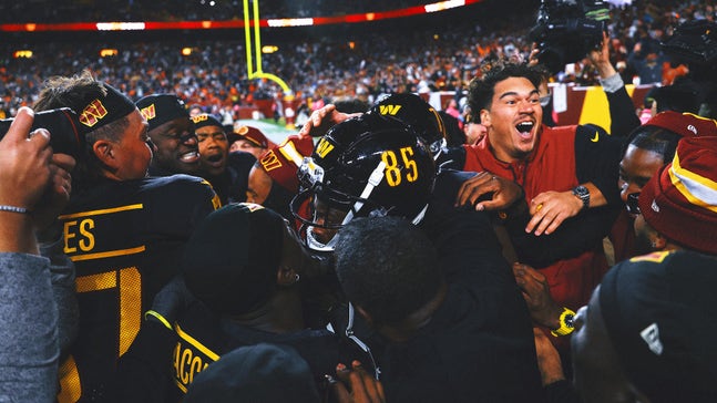 Jayden Daniels' Hail Mary electrifies Commanders fans, sports world