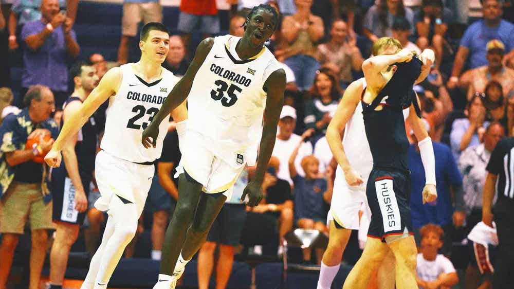 No. 2 UConn falls again in Maui, losing 73-72 to Colorado on late layup
