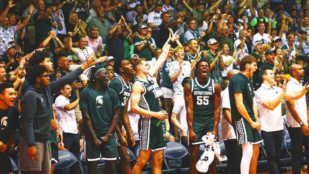 Michigan State holds off No. 12 North Carolina 94-91 in overtime at Maui Invitational