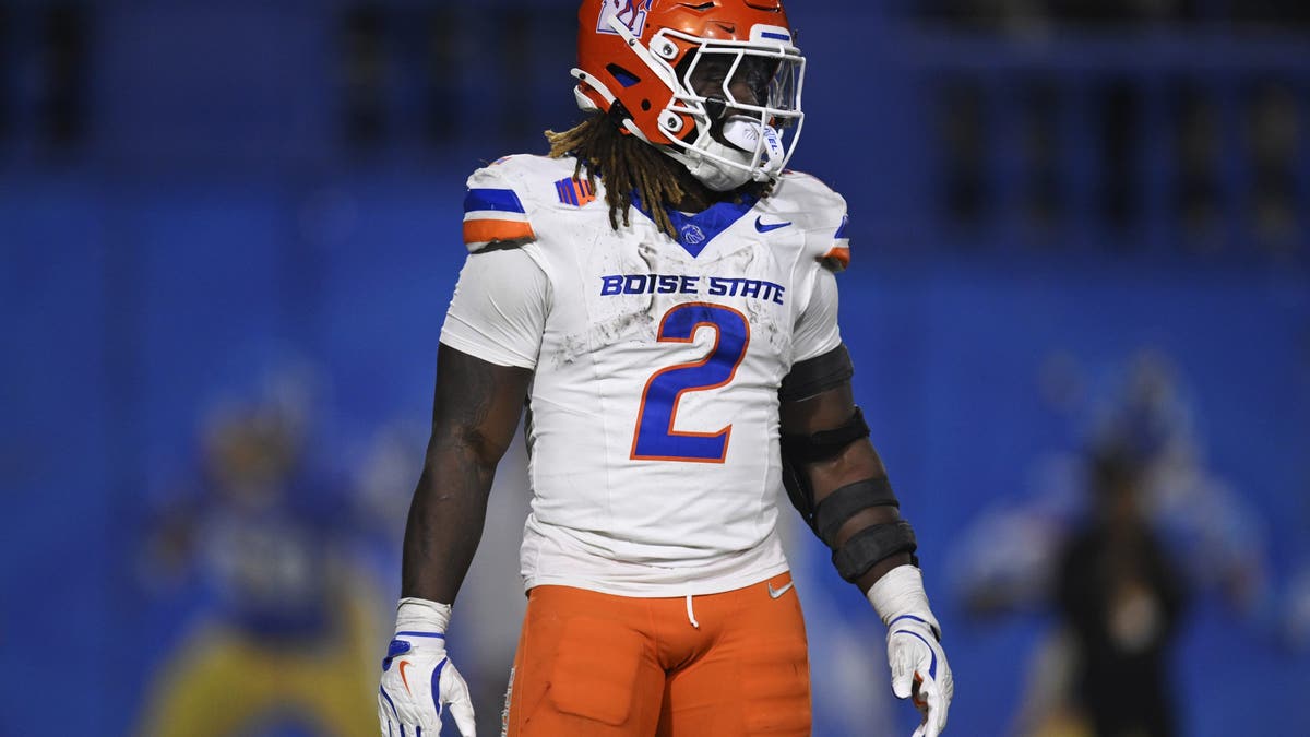 Boise State running back Ashton Jeanty has helped lead the Broncos to a 10-1 record this season. (Photo by Eakin Howard/Getty Images)