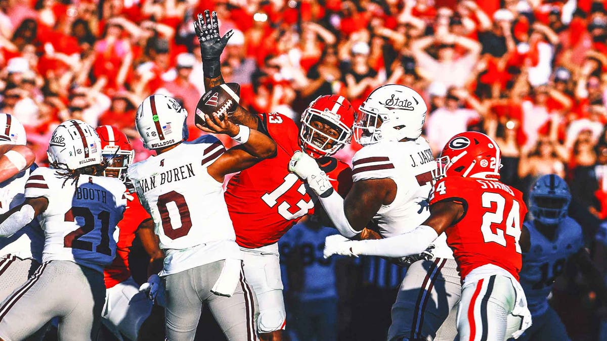 If you're looking for athletic upside, it's hard to go wrong with Mykel Williams, a 6-foot-5, 265-pounder who is both explosive and slippery off the edge. (Photo by Perry McIntyre/ISI Photos/Getty Images)