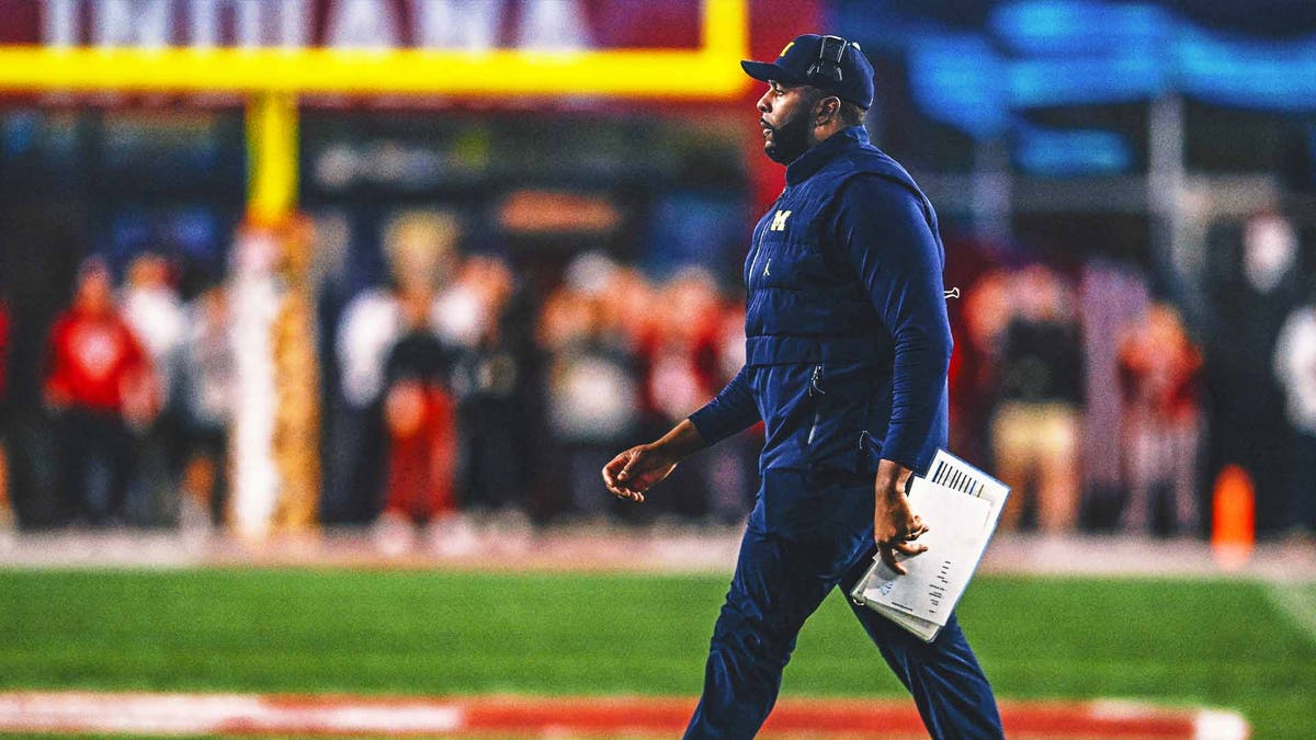 Sherrone Moore exhibited horrendous clock management in the waning moments that negatively impacted his team's chance to beat Indiana. (Photo by James Black/Icon Sportswire via Getty Images)