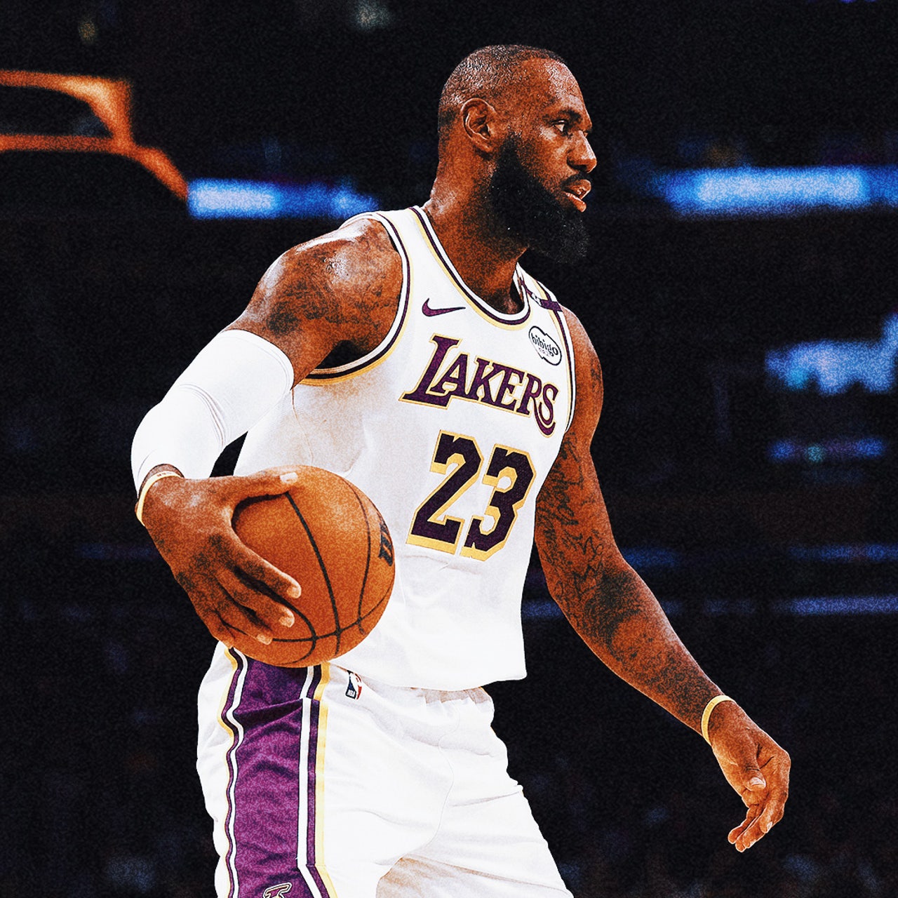 LeBron James has career-high fourth straight triple-double, Lakers