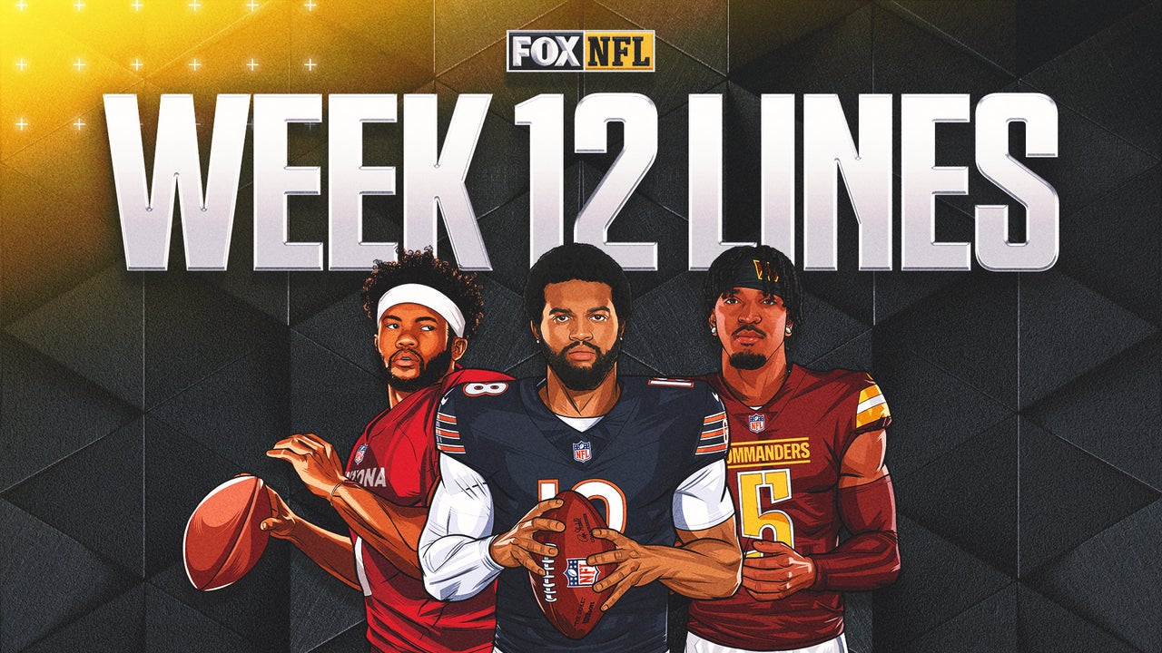 2024 NFL odds Week 12 Lines spreads for all 13 games FOX Sports