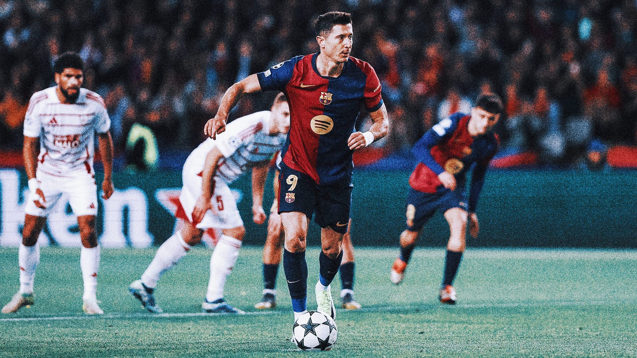 Lewandowski joins Messi, Ronaldo as only players to score 100 Champions League goals