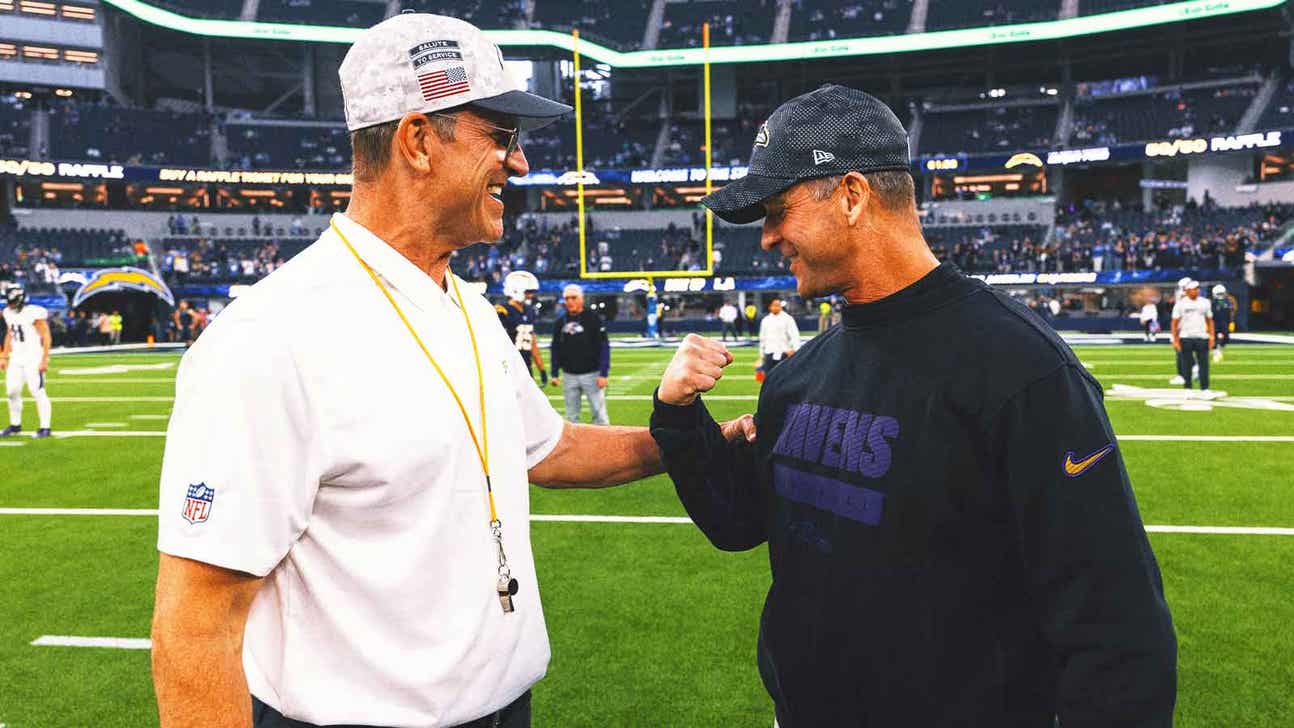 John Harbaugh moves to 3-0 vs. brother as Ravens beat Chargers 30-23