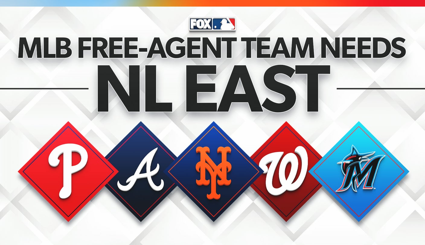 MLB Free Company: Largest Wants for Phillies, Mets, Marlins, Braves, Nationals