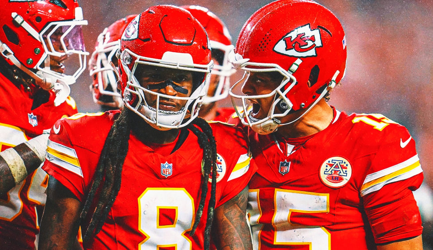 DeAndre Hopkins and Patrick Mahomes