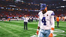 NEXT Trending Image: Cowboys QB Dak Prescott (hamstring) likely going on IR, says Jerry Jones