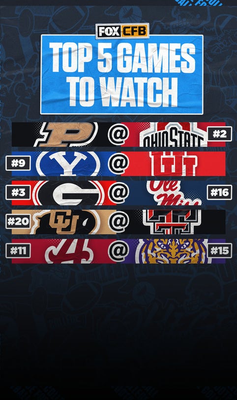 College football Week 11 preview: Five best games to watch this weekend